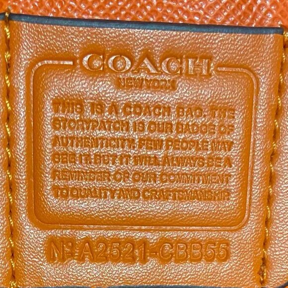 COACH Teri  Bag, Size 25cm - Picture 9 of 9